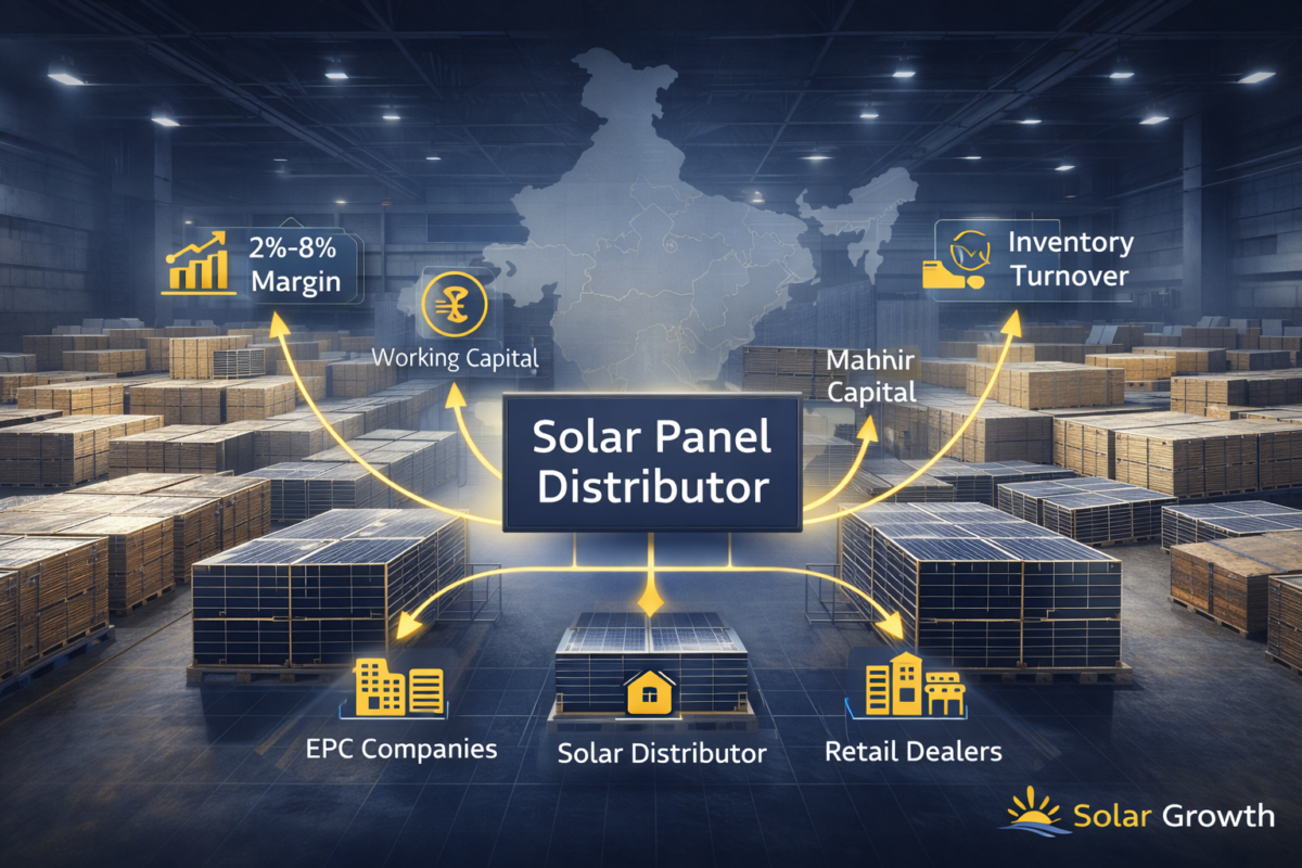 solar panel distributor warehouse india