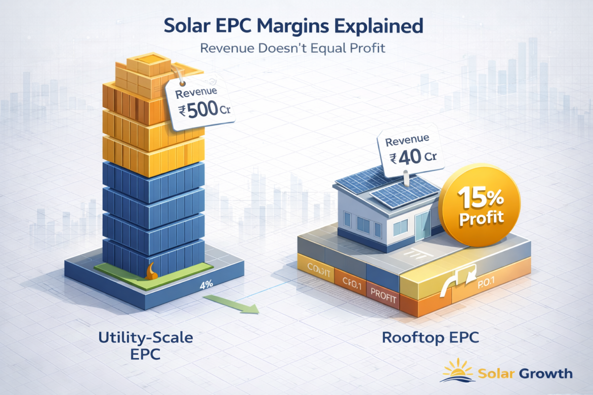 solar epc margins india profitability breakdown