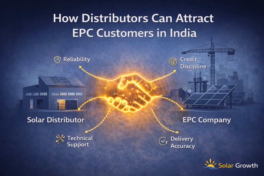 solar distributor attracting EPC customers in india business meeting
