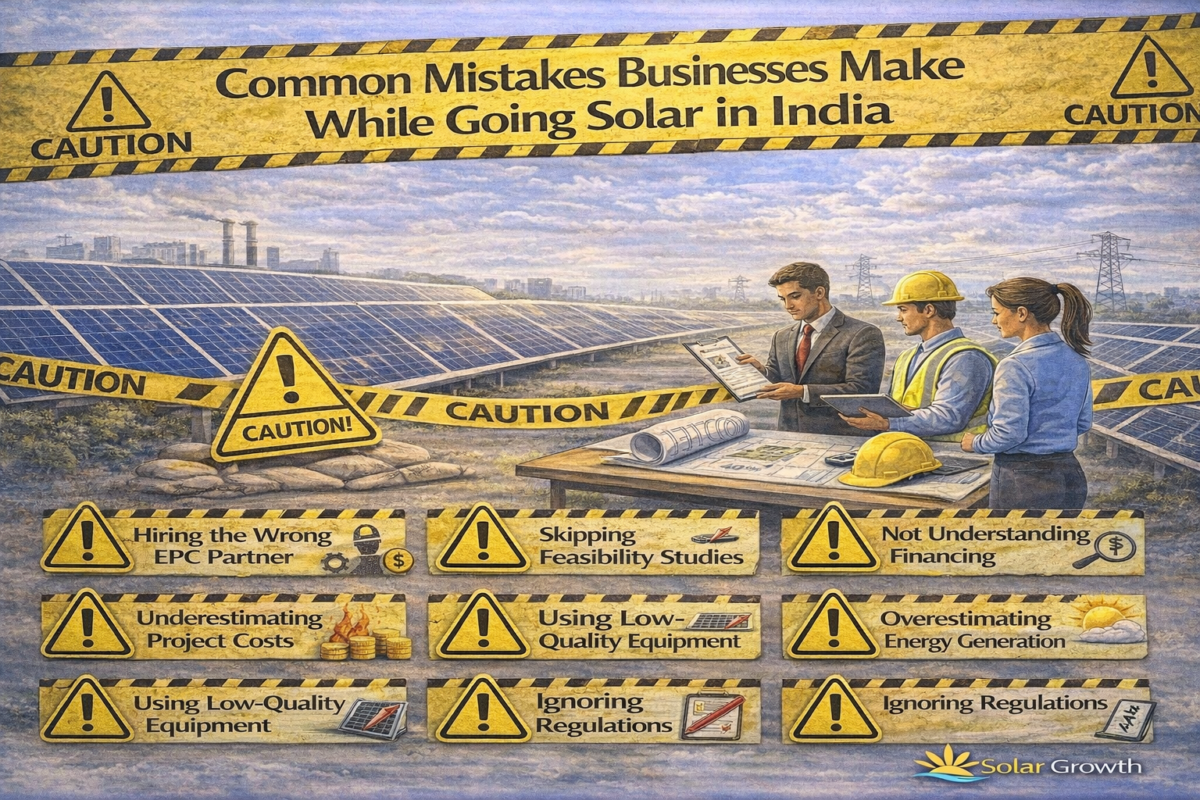 common mistakes businesses make when installing solar systems